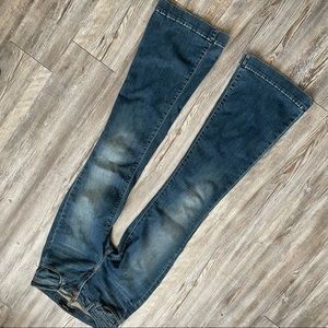 J Brand wide leg jeans